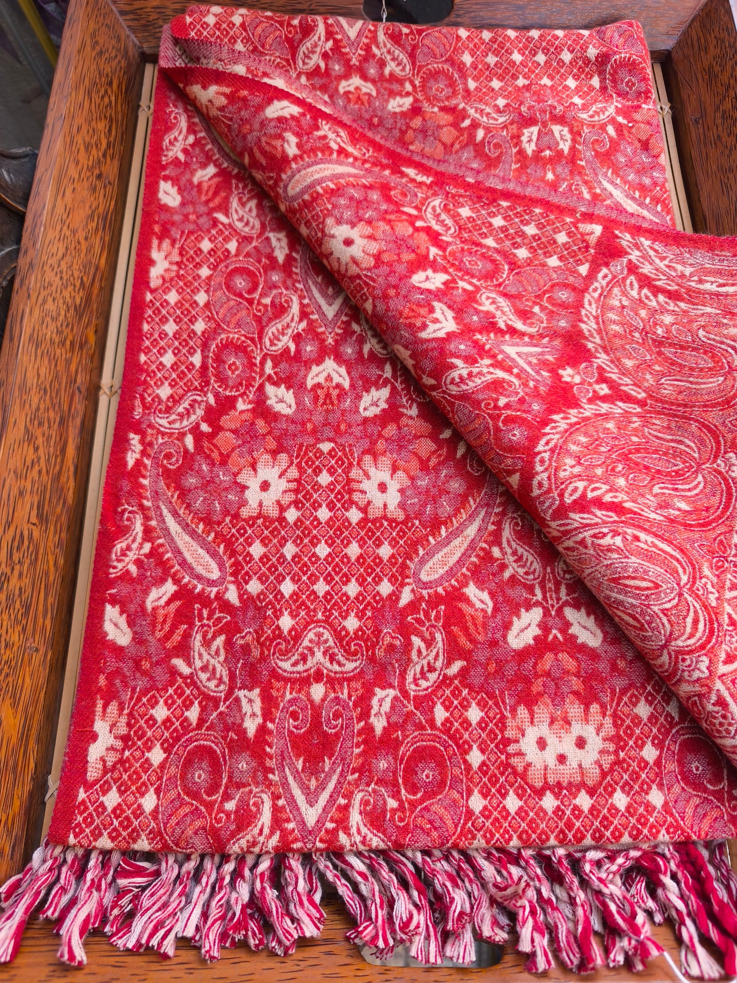 Scialle sciarpa stola Pashmina coperta lana di Yak calda Tibet 29B