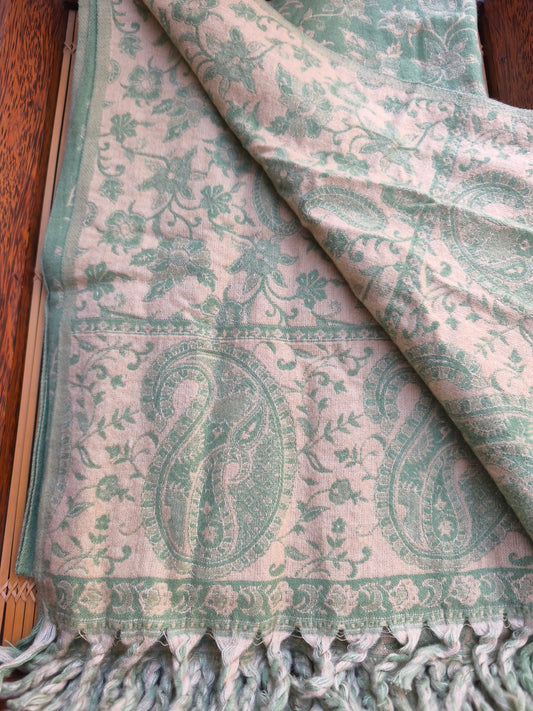 Scialle sciarpa stola Pashmina coperta lana di Yak calda Tibet 33B