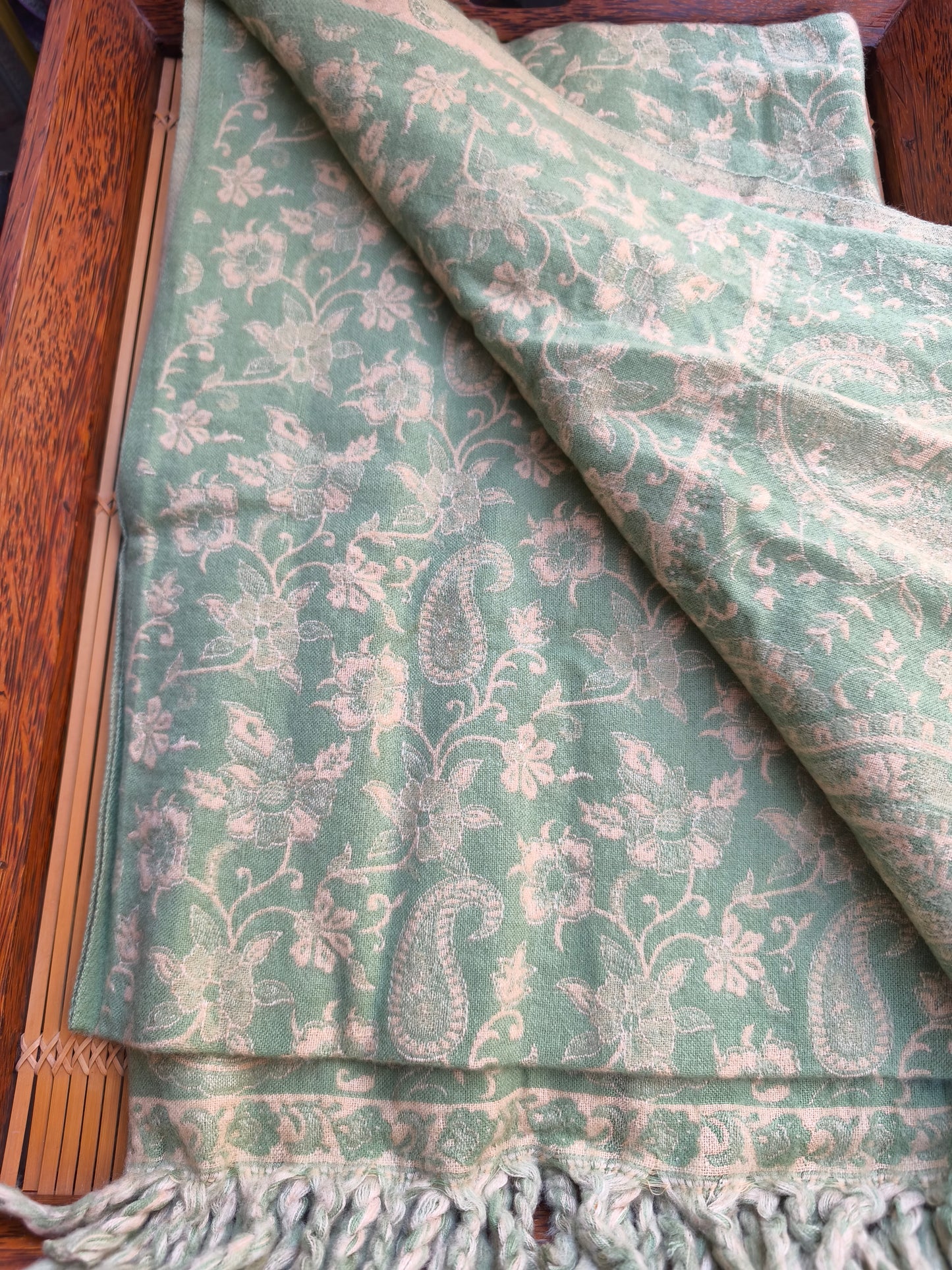 Scialle sciarpa stola Pashmina coperta lana di Yak calda Tibet 33B