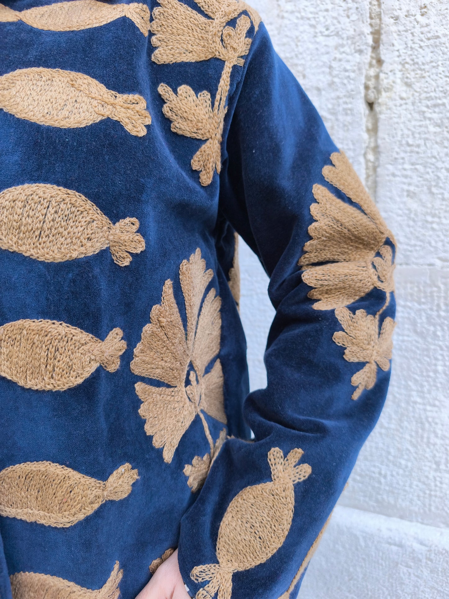 Giacca Velluto Suzani India 30S