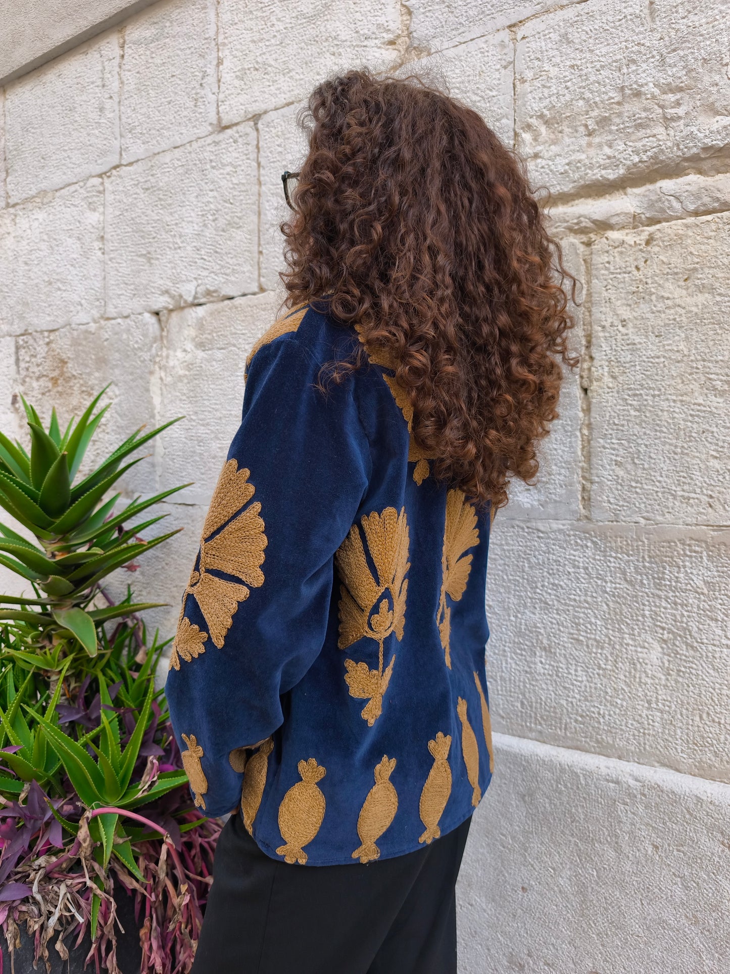 Giacca Velluto Suzani India 30S