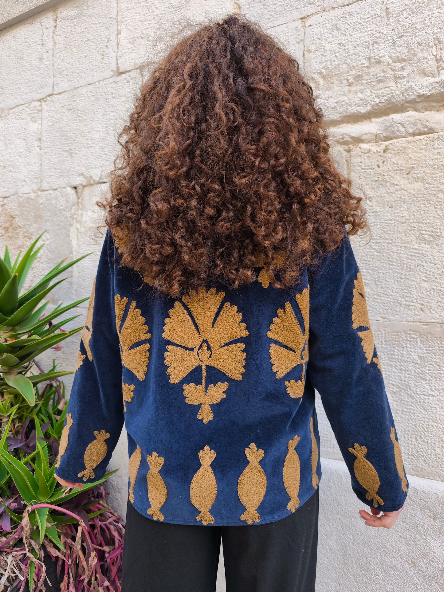 Giacca Velluto Suzani India 30S