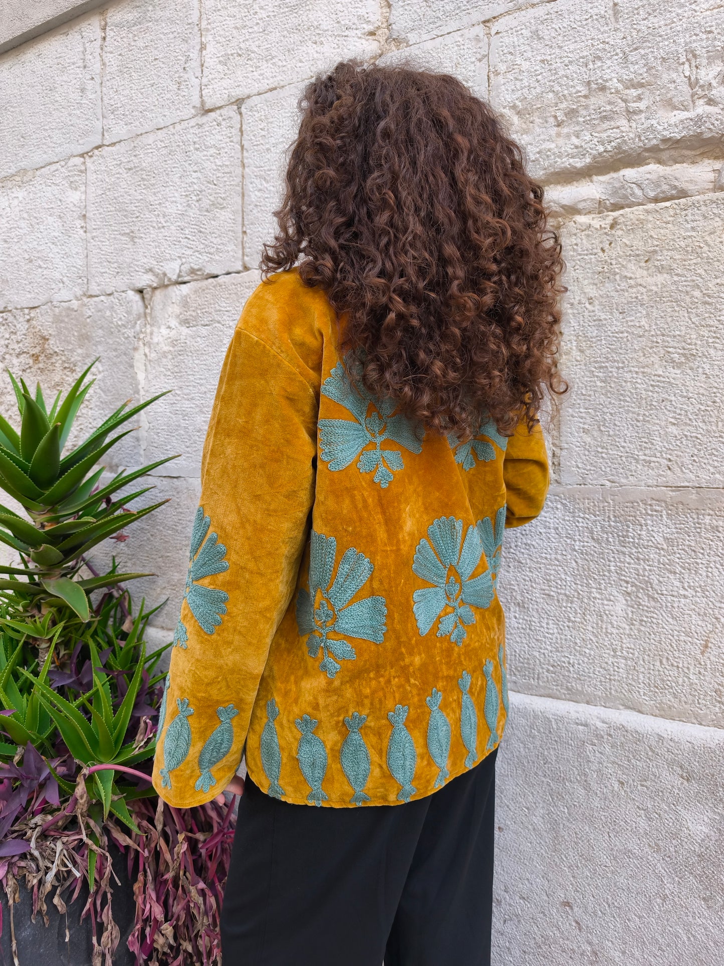 Giacca Velluto Suzani India 31S