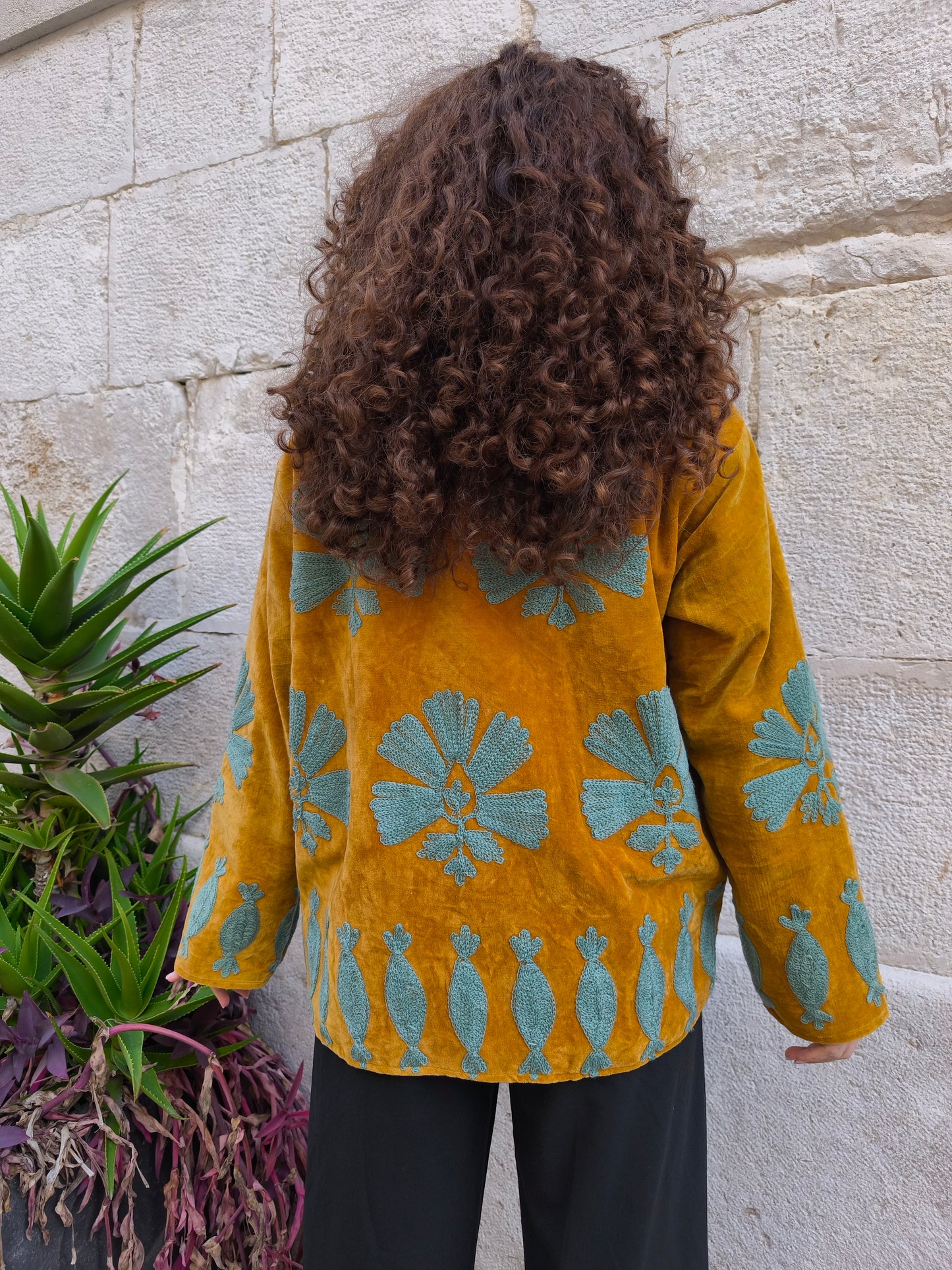 Giacca Velluto Suzani India 31S