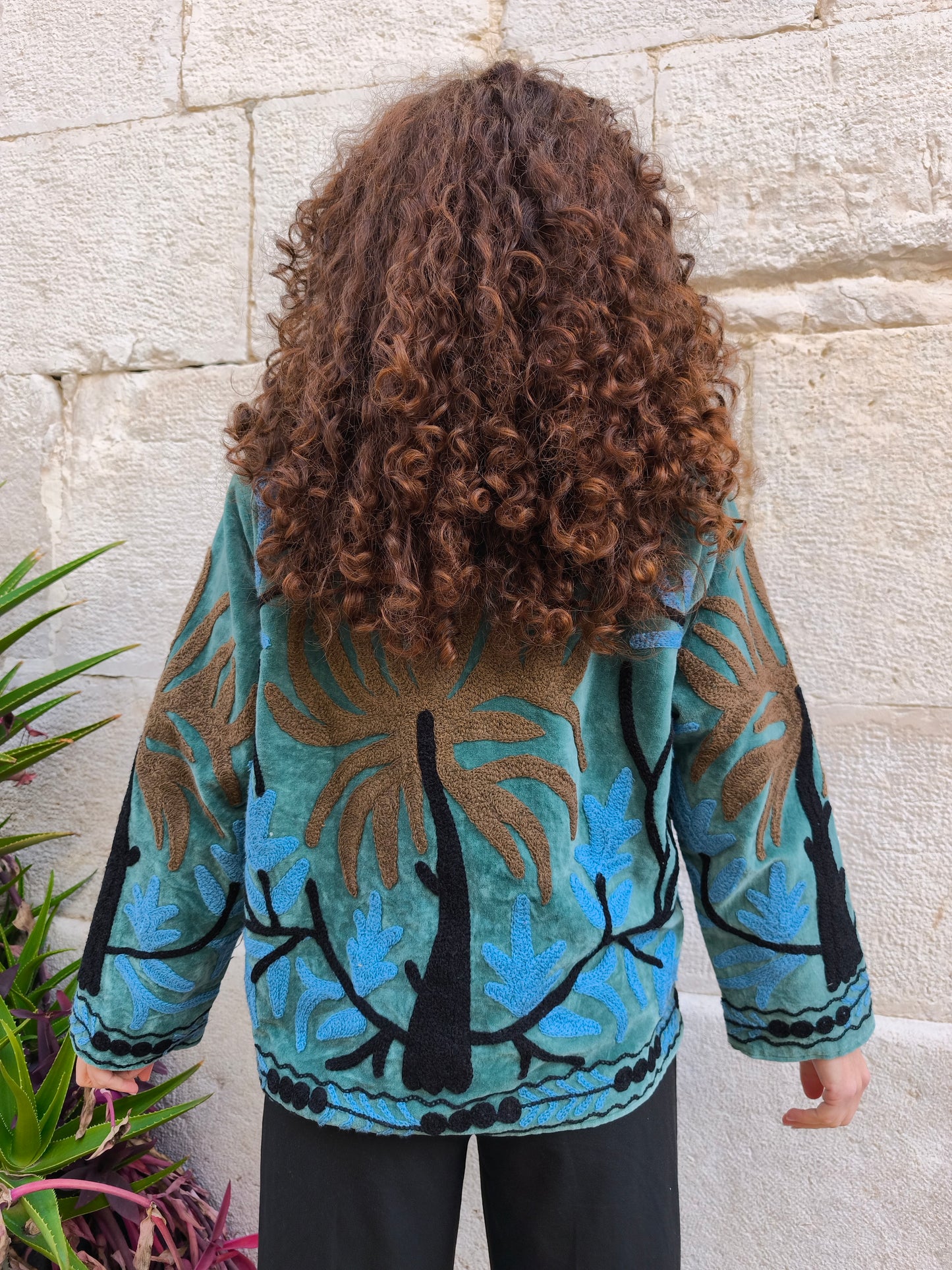 Giacca Velluto Suzani India 32S