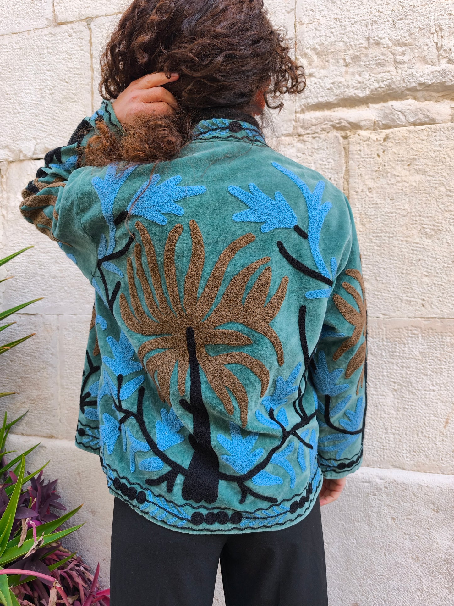 Giacca Velluto Suzani India 32S