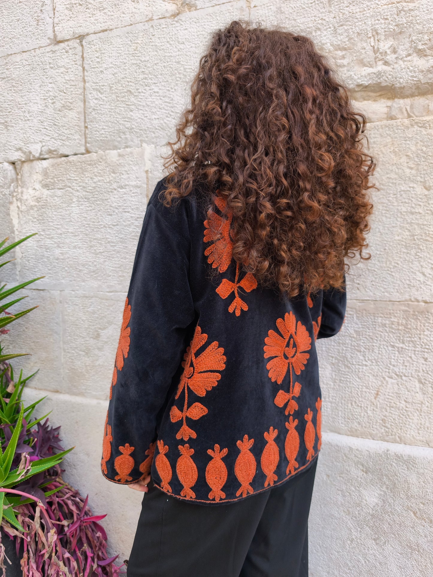 Giacca Velluto Suzani India 35S