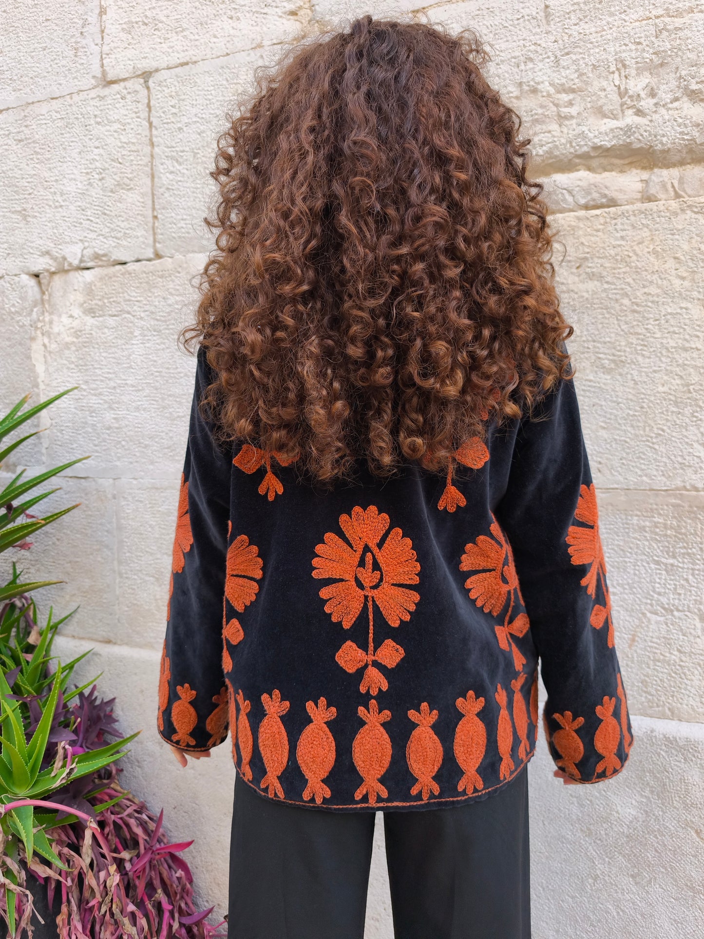 Giacca Velluto Suzani India 35S