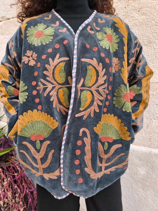 Giacca Velluto Suzani India 45S