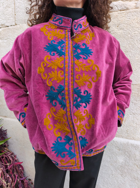 Giacca Velluto Suzani India 49S