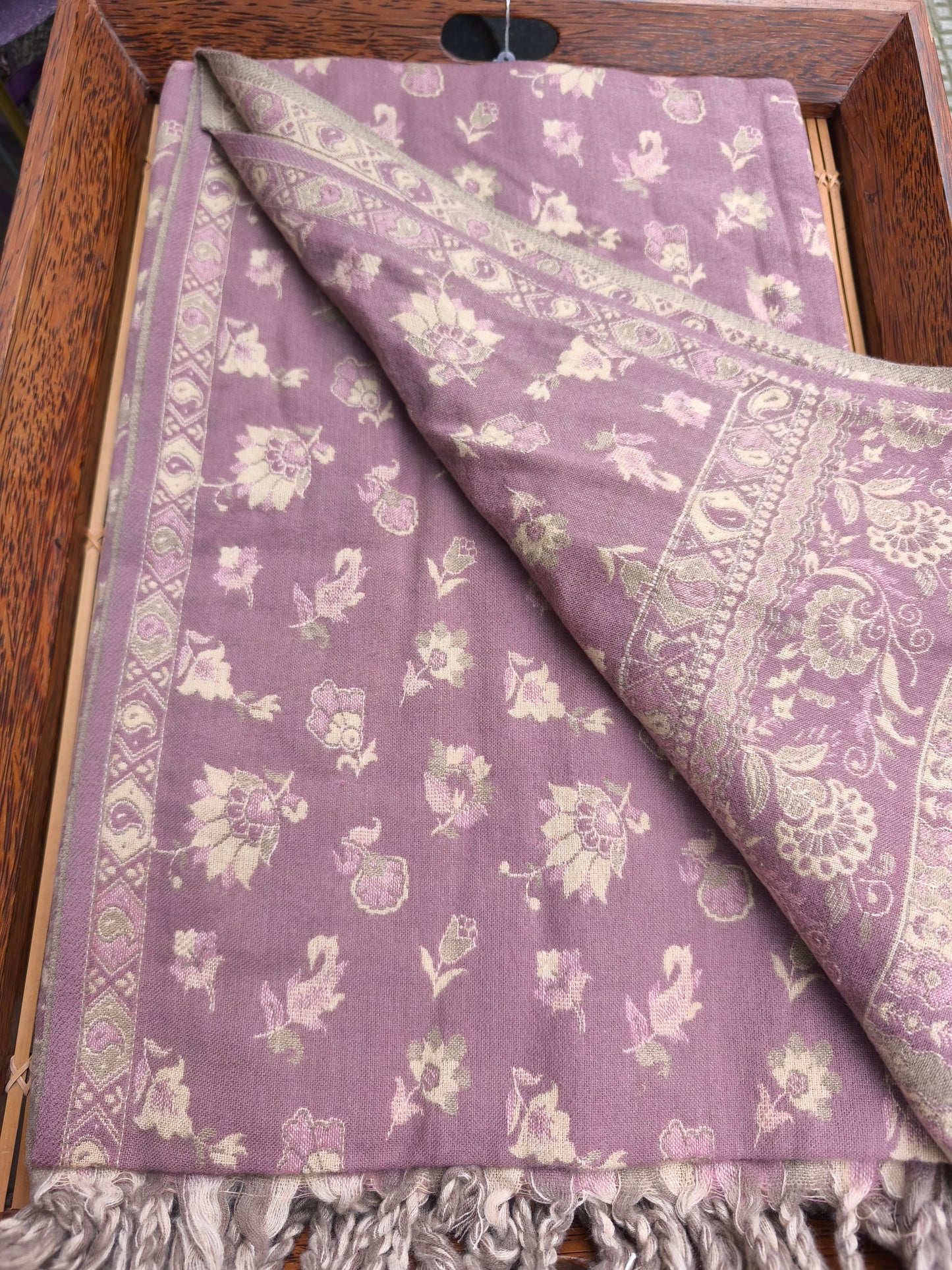 Scialle sciarpa stola Pashmina coperta lana di Yak calda Tibet 51B