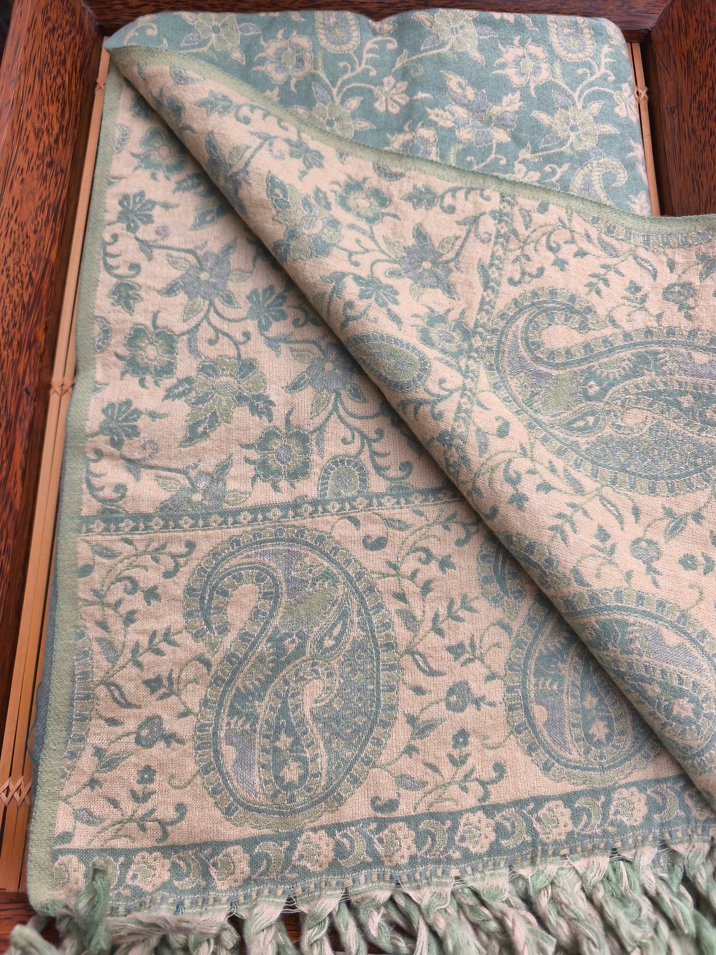 Scialle sciarpa stola Pashmina coperta lana di Yak calda Tibet 62B