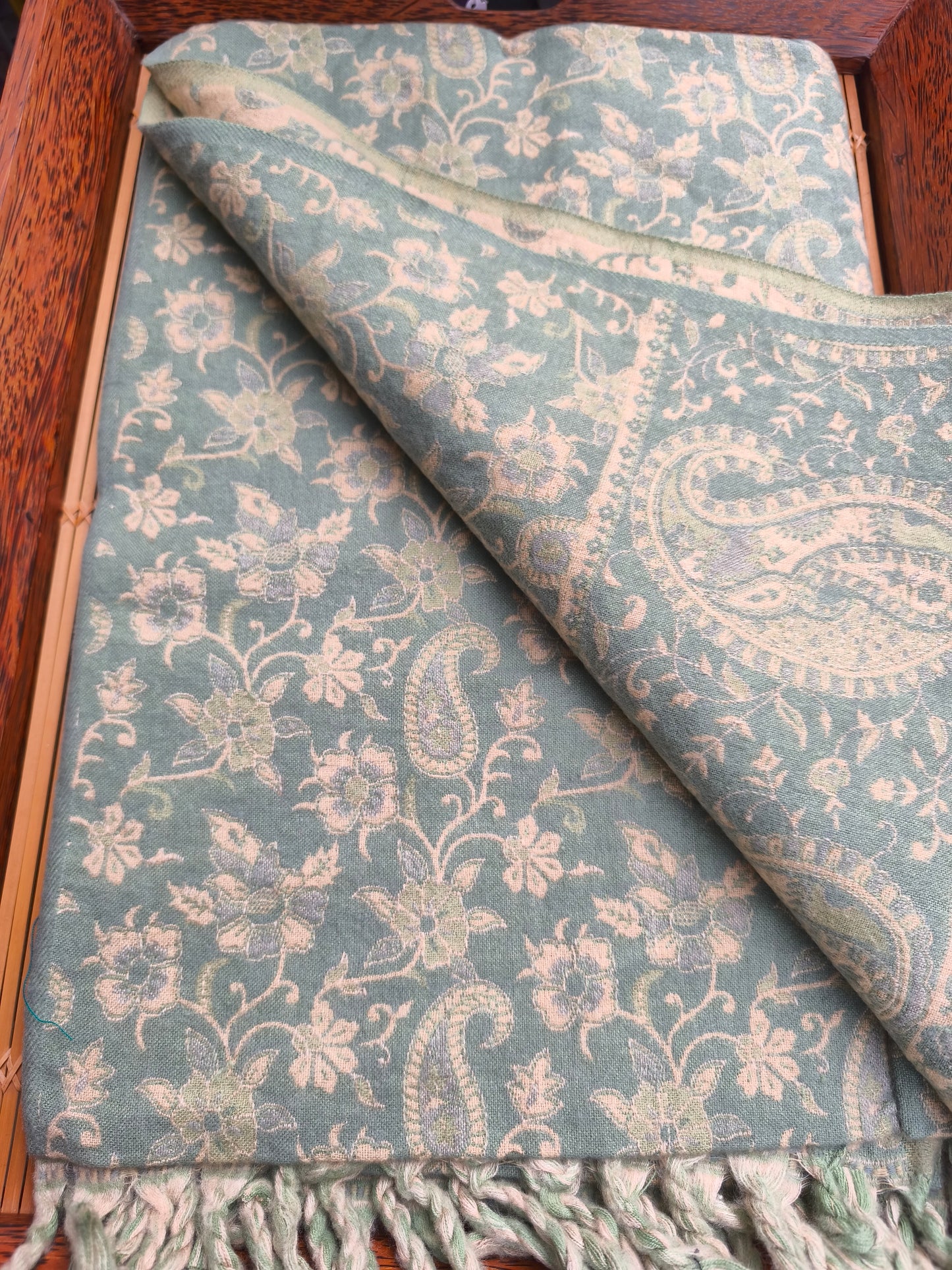 Scialle sciarpa stola Pashmina coperta lana di Yak calda Tibet 62B