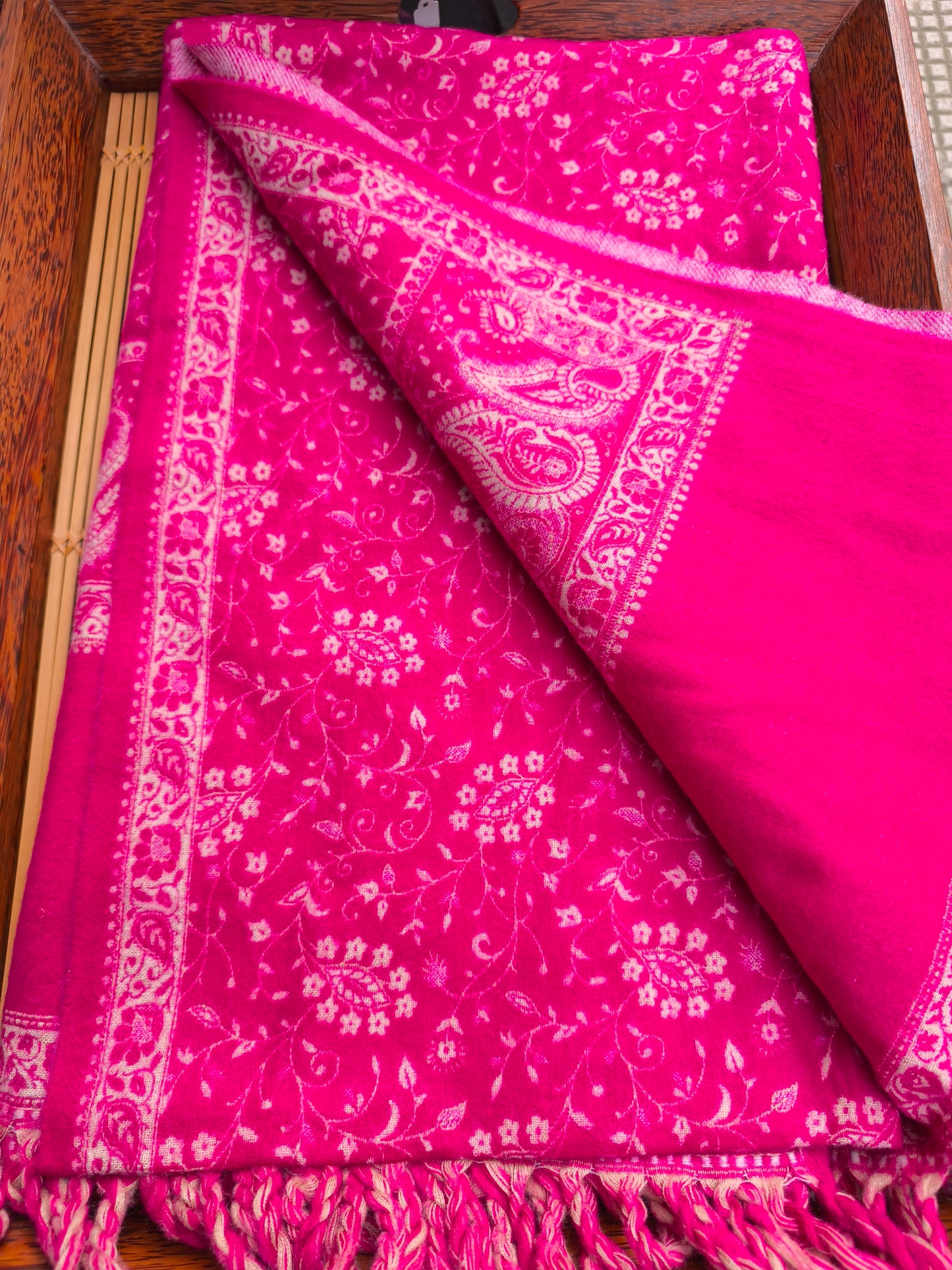 Scialle sciarpa stola Pashmina coperta lana di Yak calda Tibet 70B Difettato