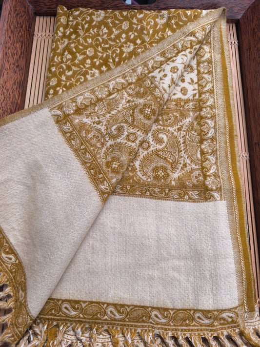 Scialle sciarpa stola Pashmina coperta lana di Yak calda Tibet 76B