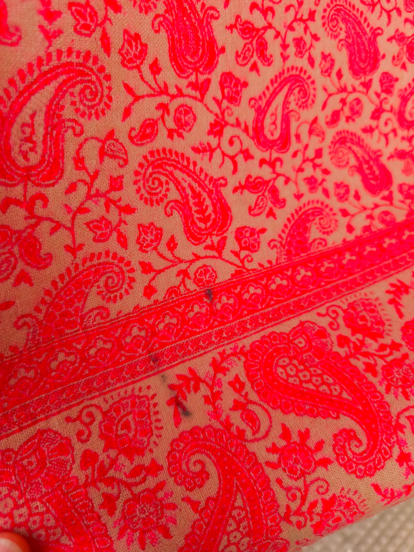 Scialle sciarpa stola Pashmina coperta lana di Yak calda Tibet 77B Difettato