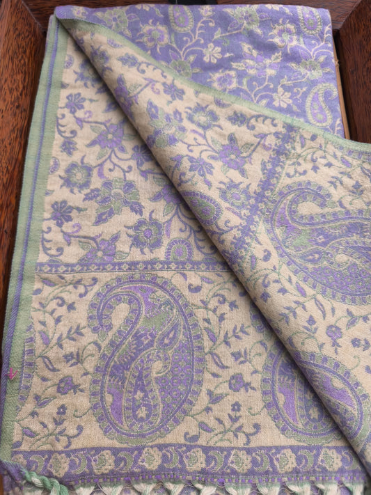 Scialle sciarpa stola Pashmina coperta lana di Yak calda Tibet 84B