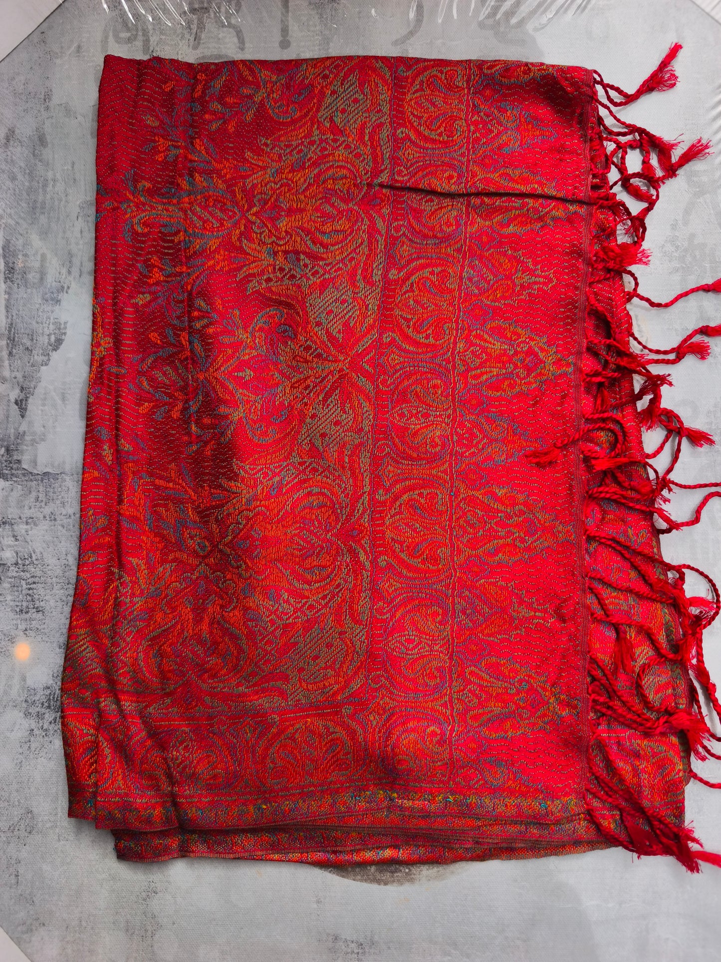 Pashmina Scarf Silk 100% India 195X75 cm 3S