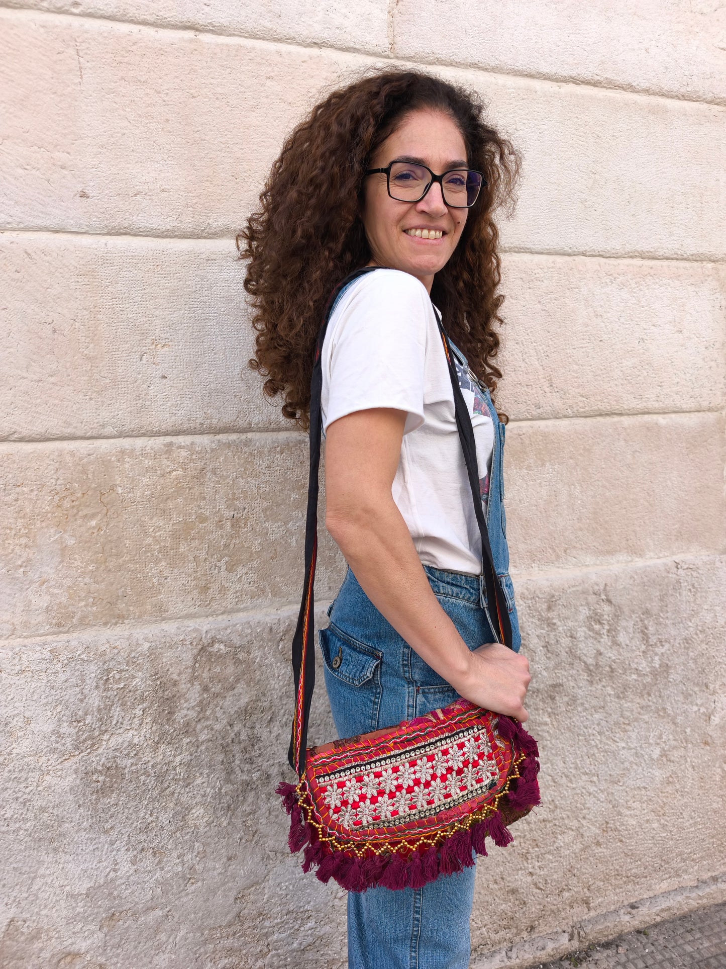 Borsa pochette fatta a mano India