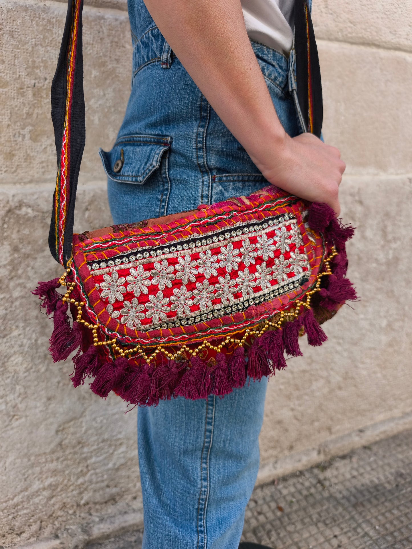 Borsa pochette fatta a mano India