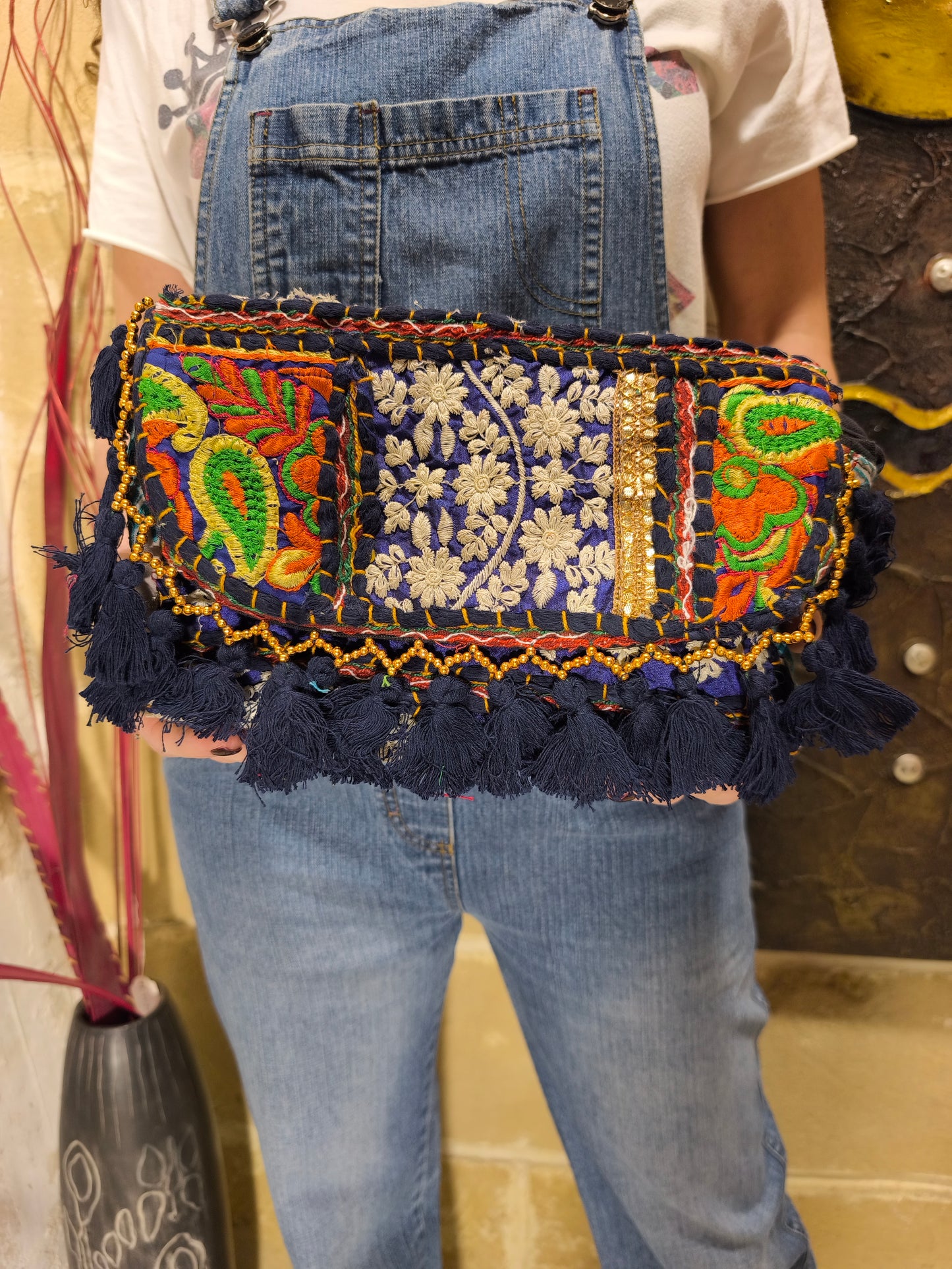 Borsa pochette fatta a mano India
