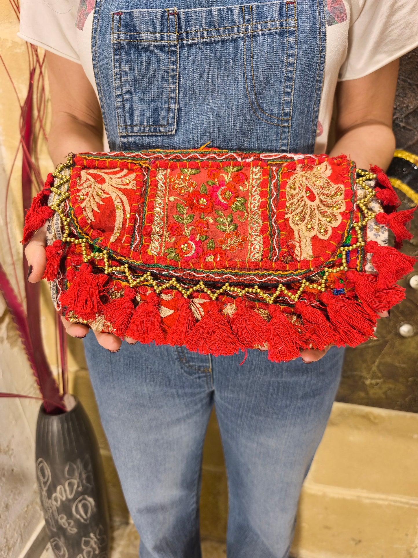Borsa pochette fatta a mano India