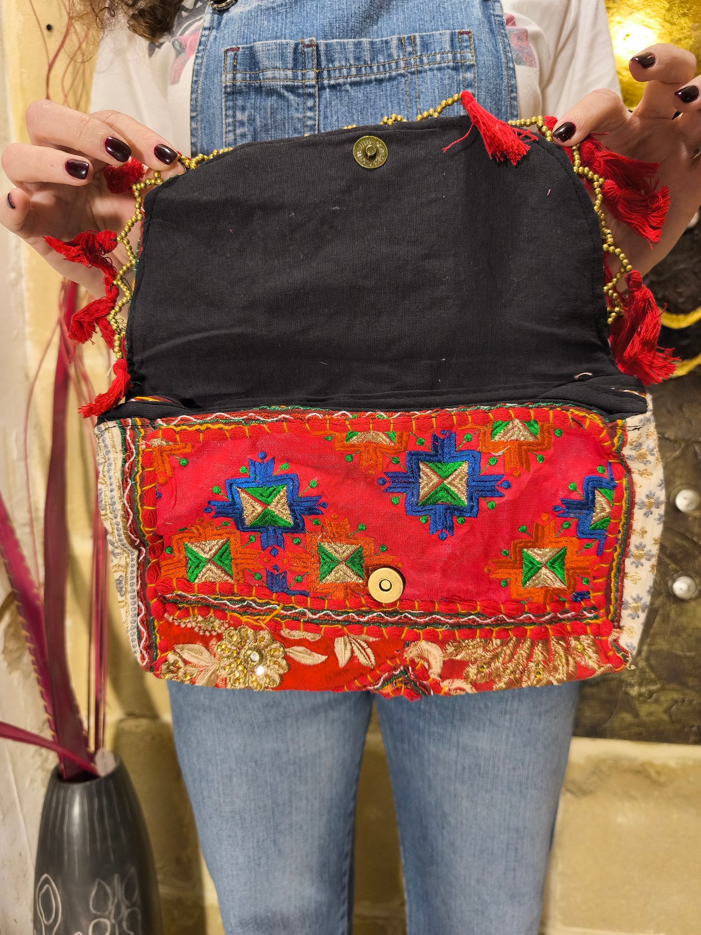 Borsa pochette fatta a mano India