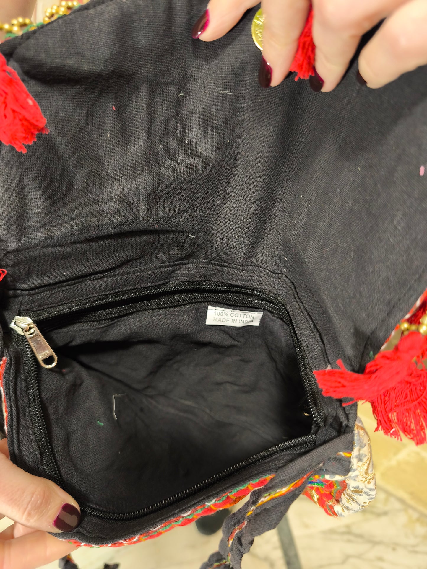 Borsa pochette fatta a mano India