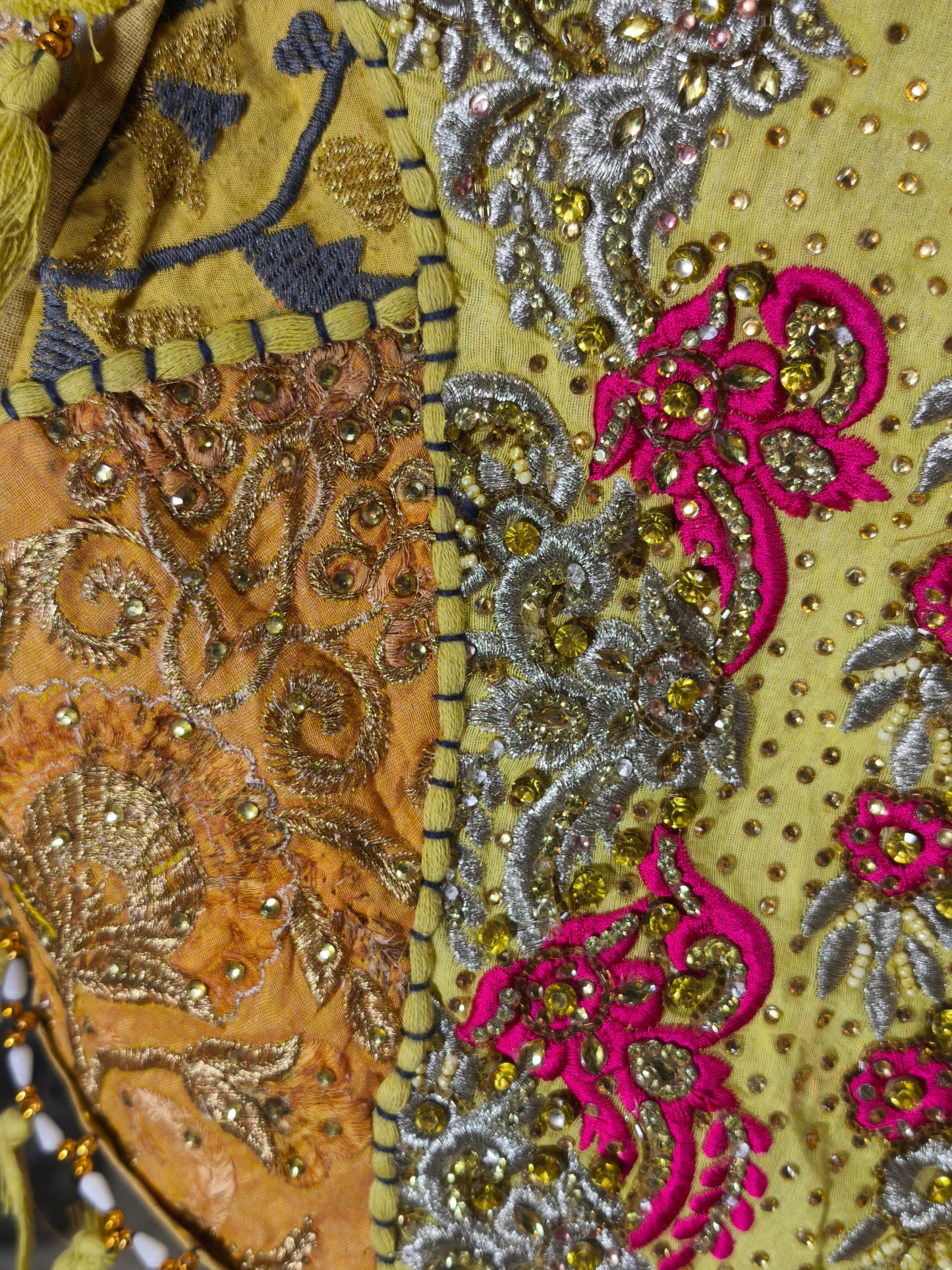 Borsa patchwork fatta a mano India