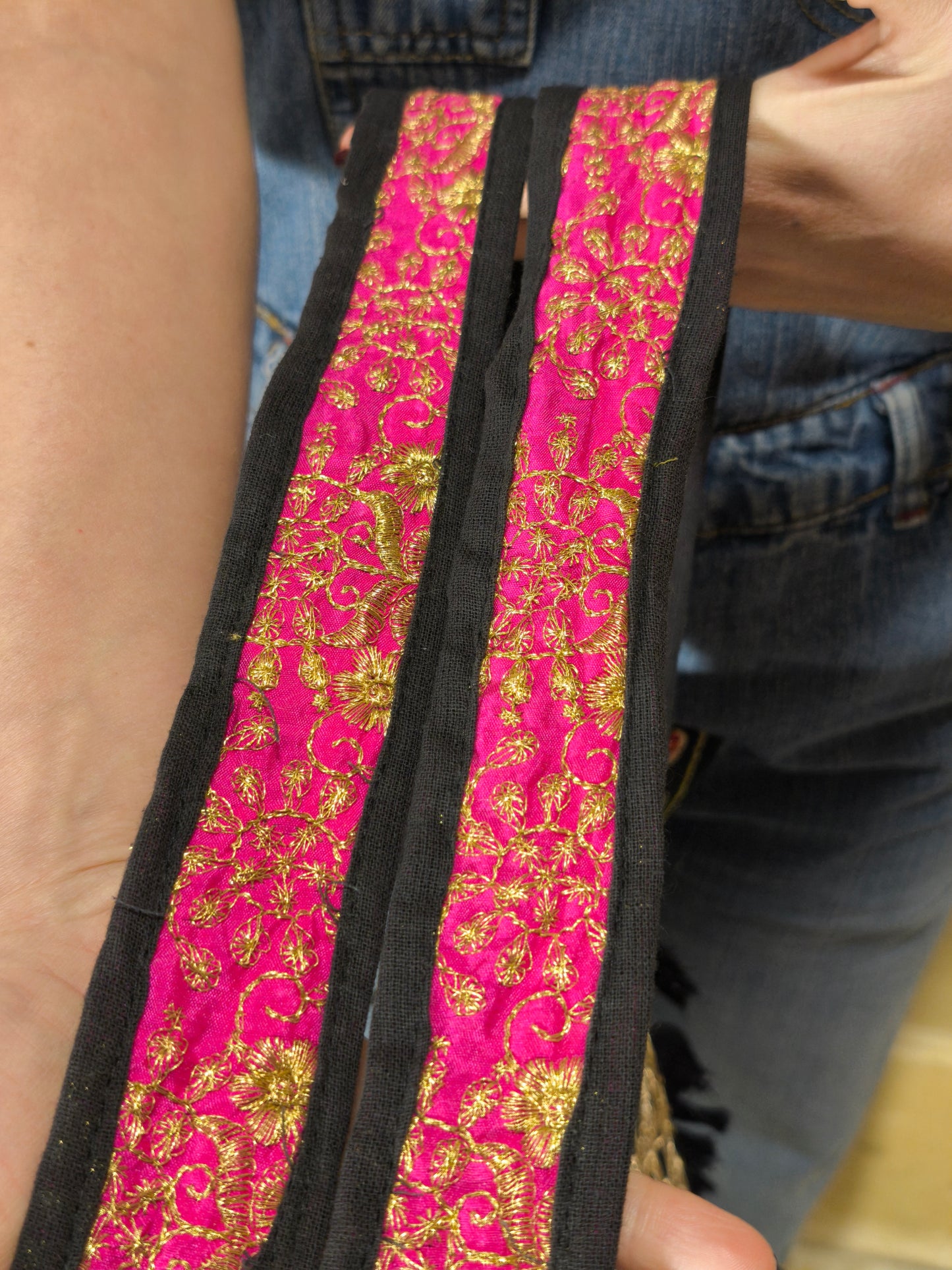 Borsa patchwork fatta a mano India