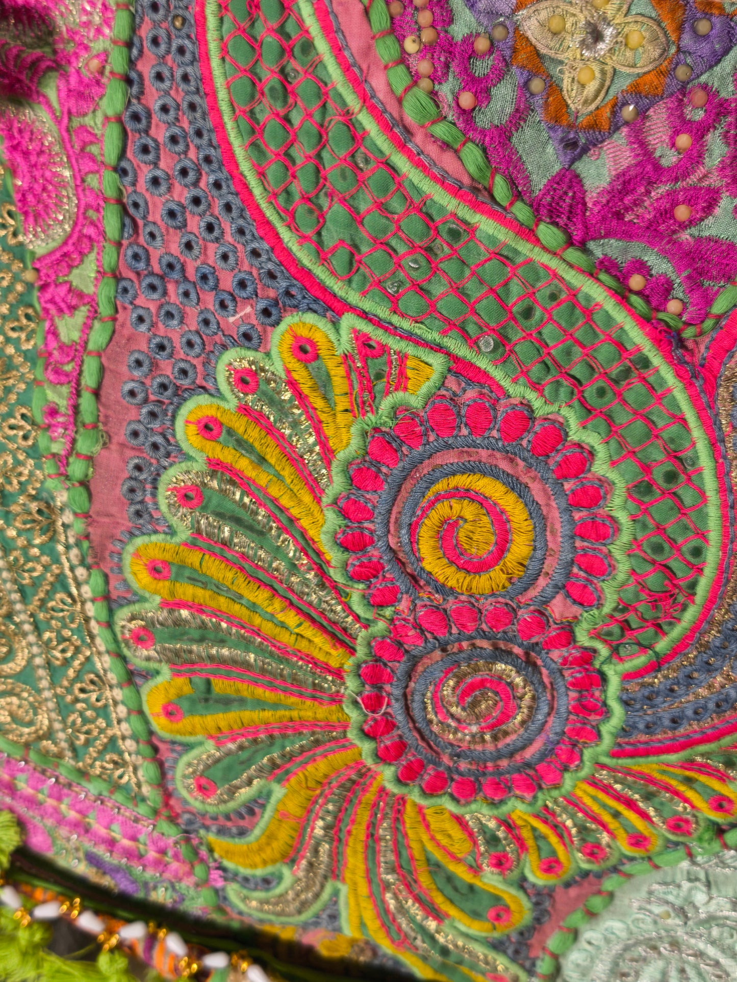 Borsa patchwork fatta a mano India