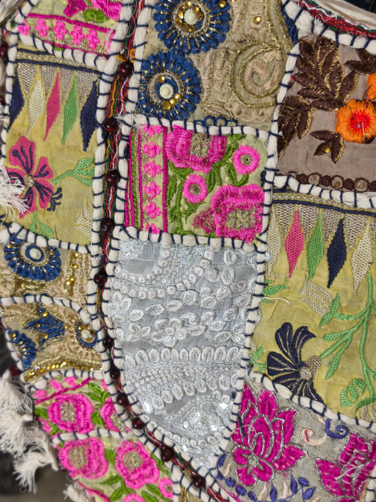 Borsa patchwork fatta a mano India