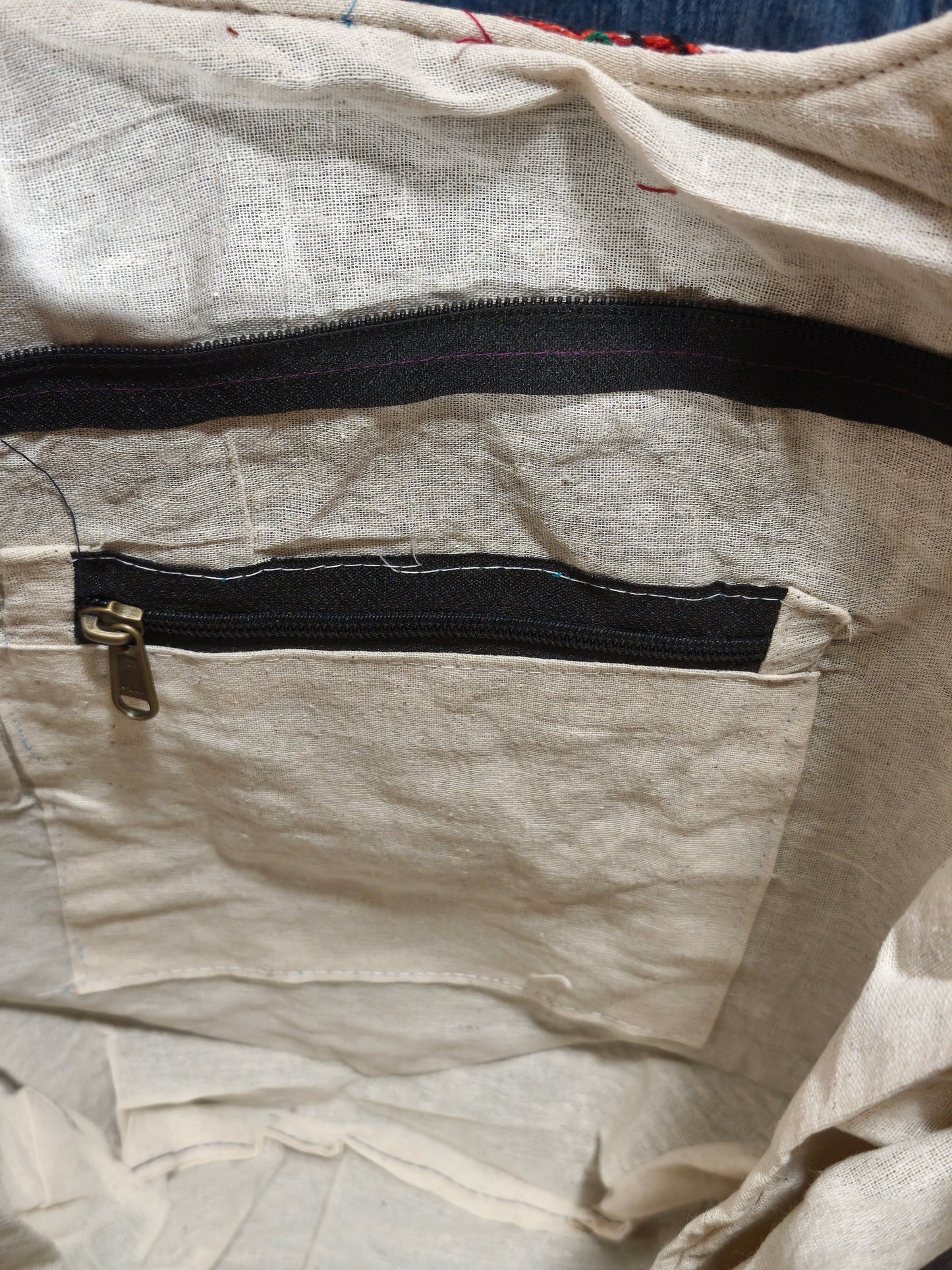 Borsa patchwork fatta a mano India