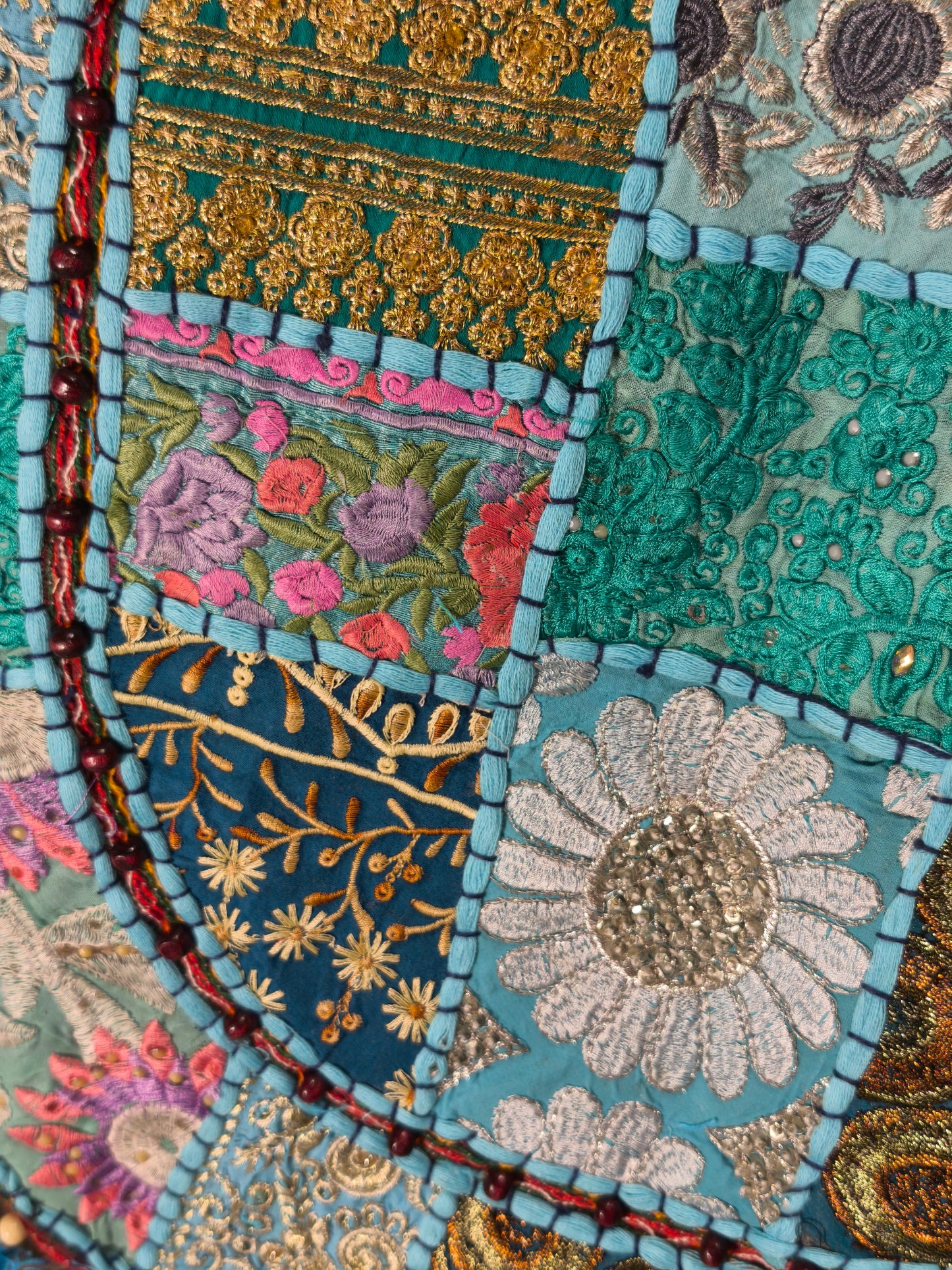Borsa patchwork fatta a mano India