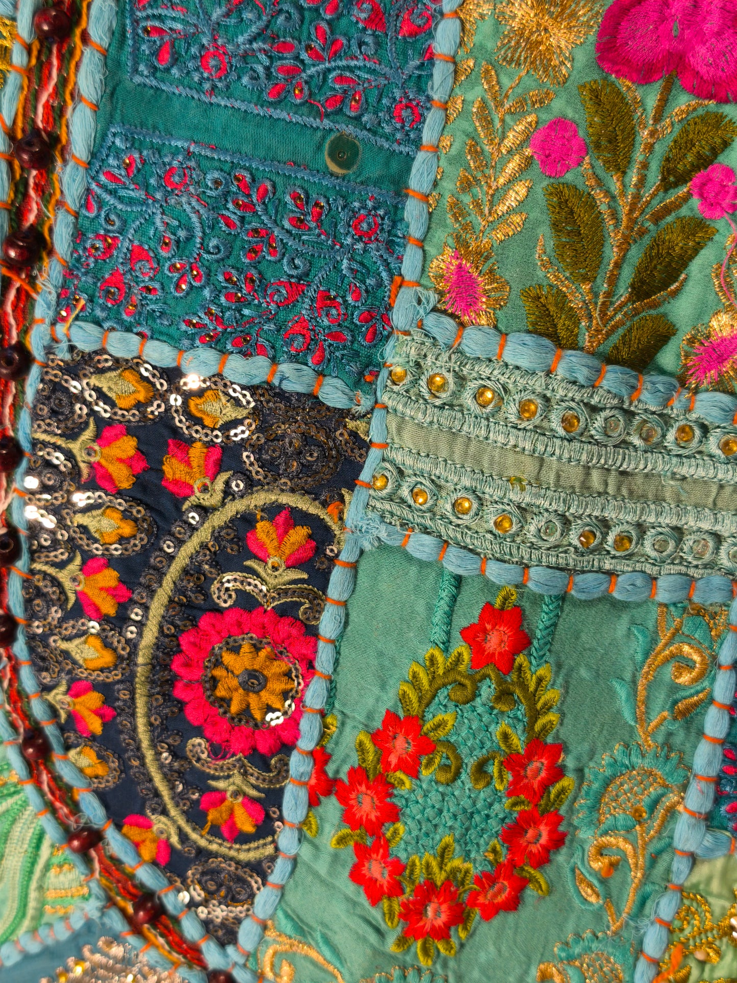 Borsa patchwork fatta a mano India