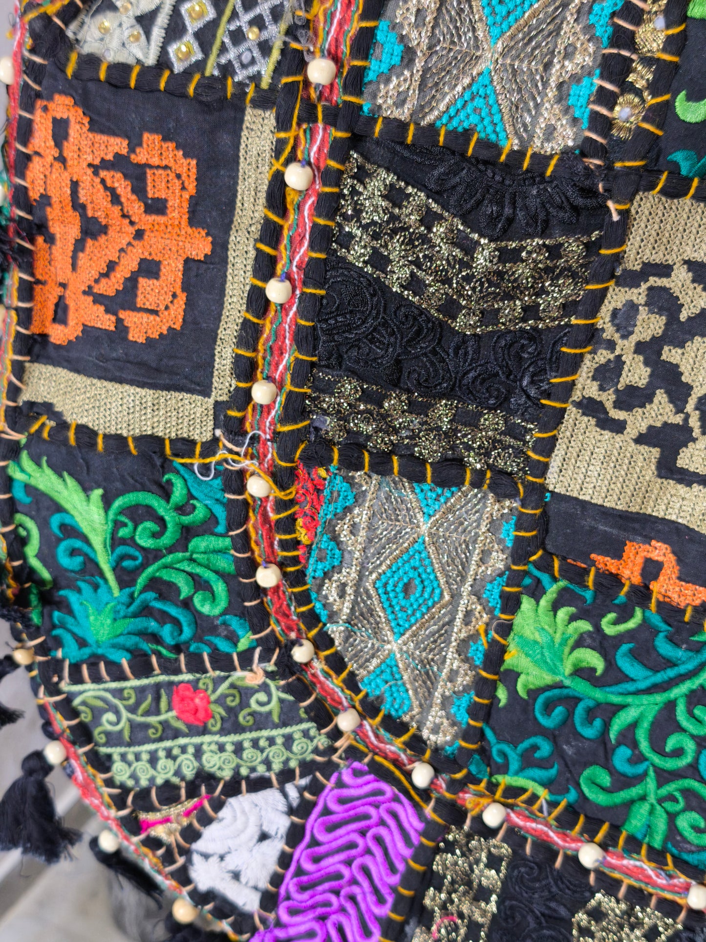 Borsa patchwork fatta a mano India
