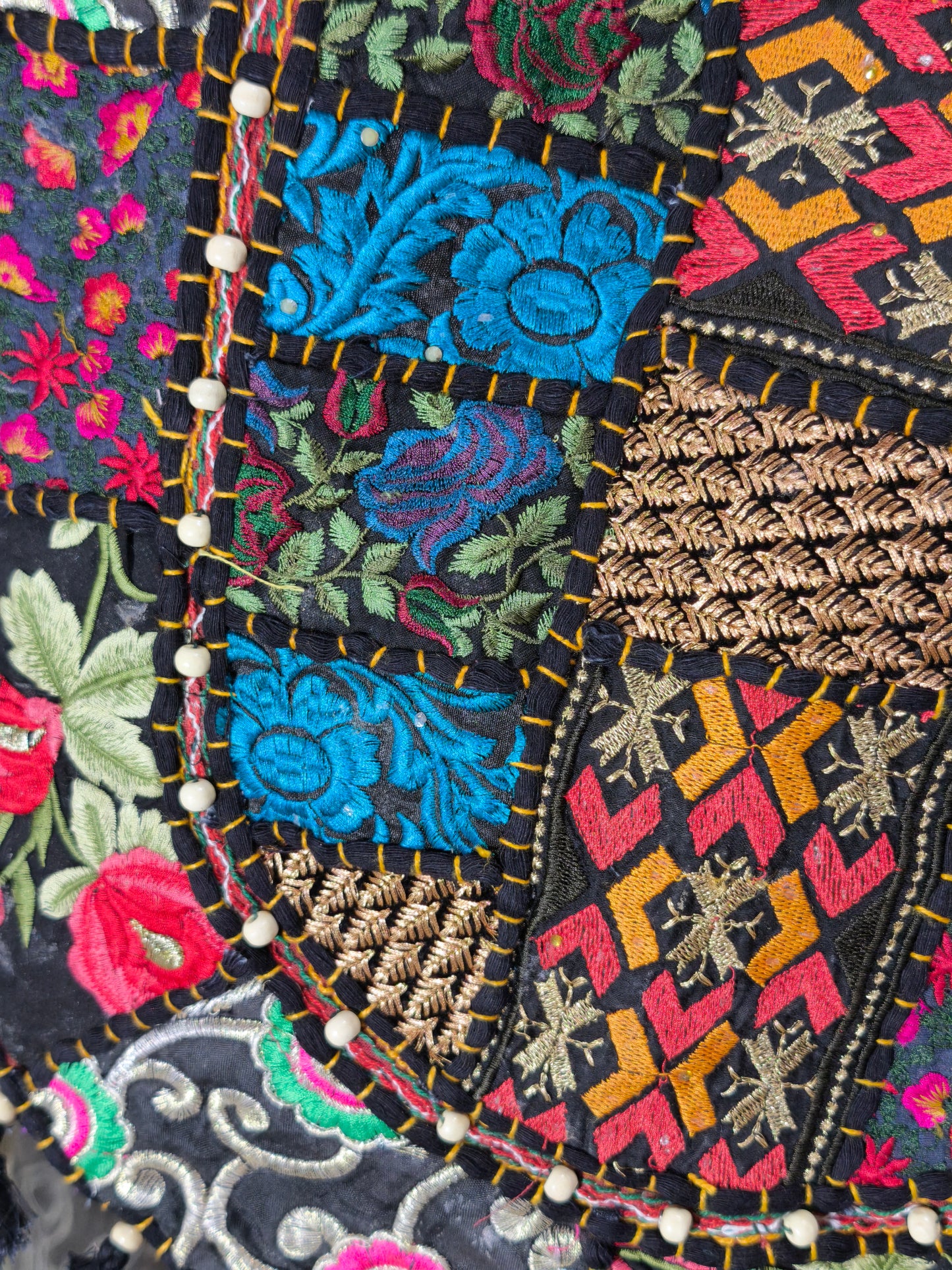 Borsa patchwork fatta a mano India