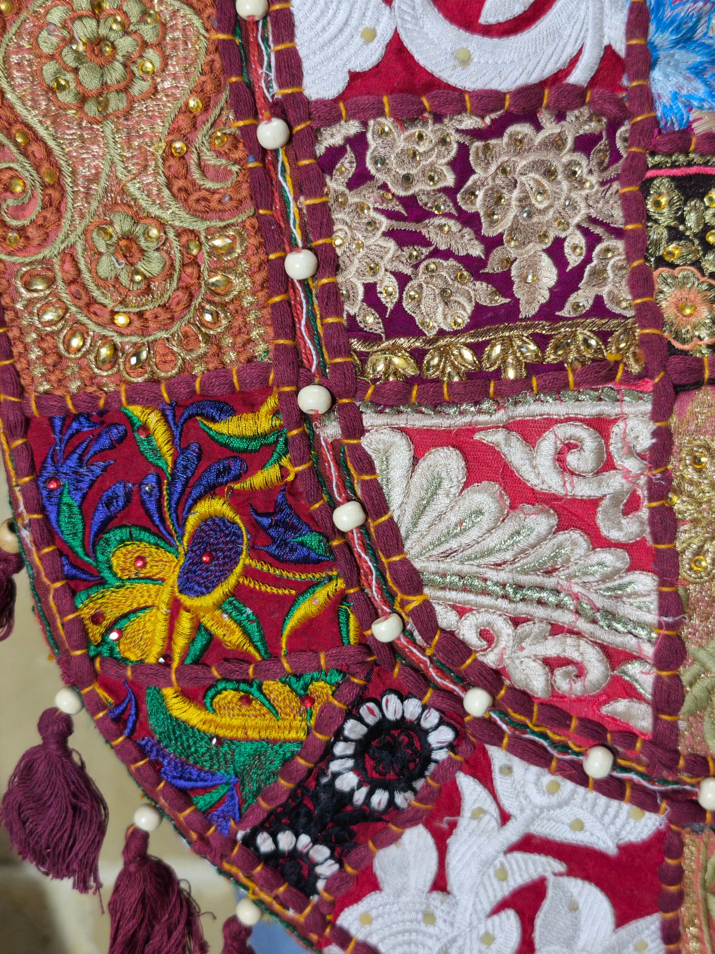Borsa patchwork fatta a mano India