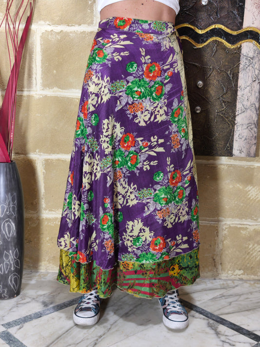 Gonna portafoglio ruota double-face 1K Difettata