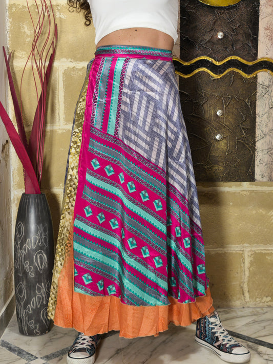 3K Double-faced full skirt