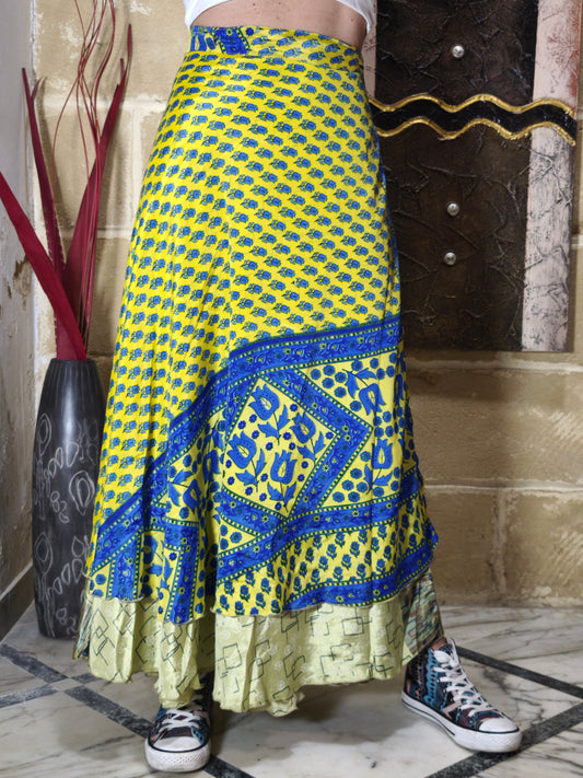 Gonna portafoglio ruota double-face 16K