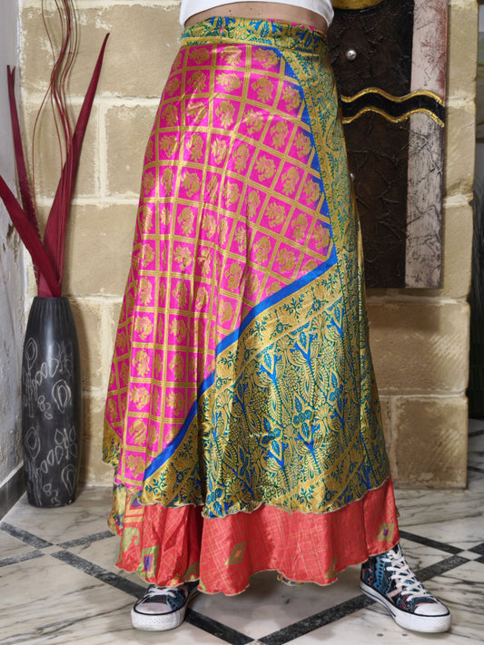 Gonna portafoglio ruota double-face 51K