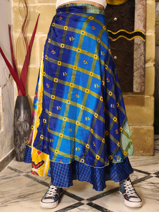 Gonna portafoglio ruota double-face 56K