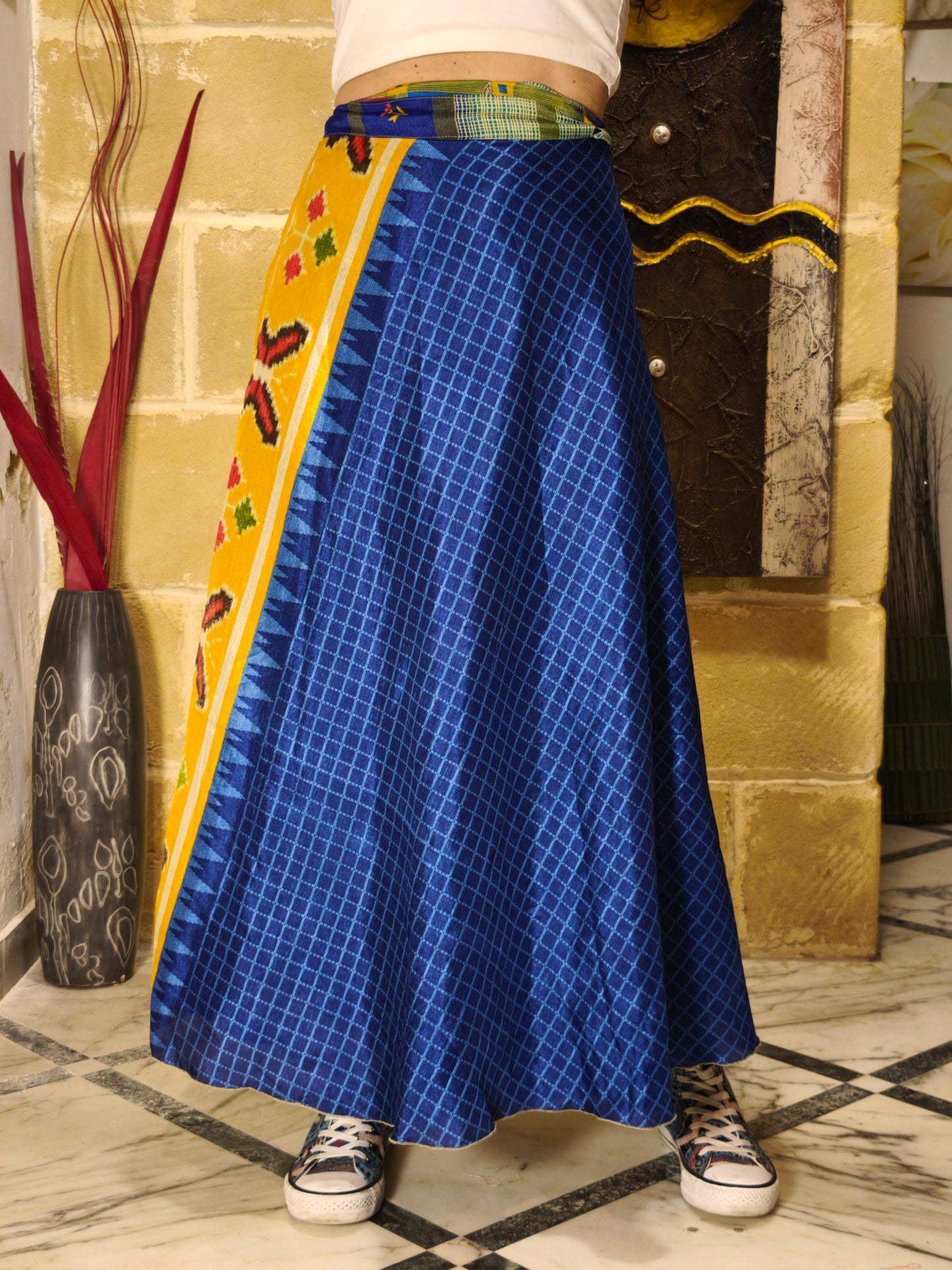 Gonna portafoglio ruota double-face 56K