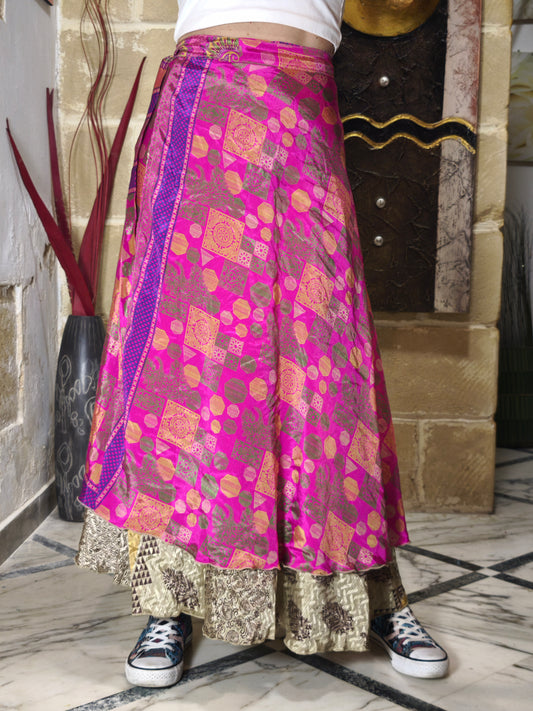 Gonna portafoglio ruota double-face 59K