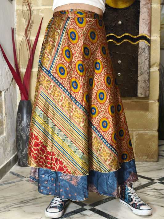 Gonna portafoglio ruota double-face 61K