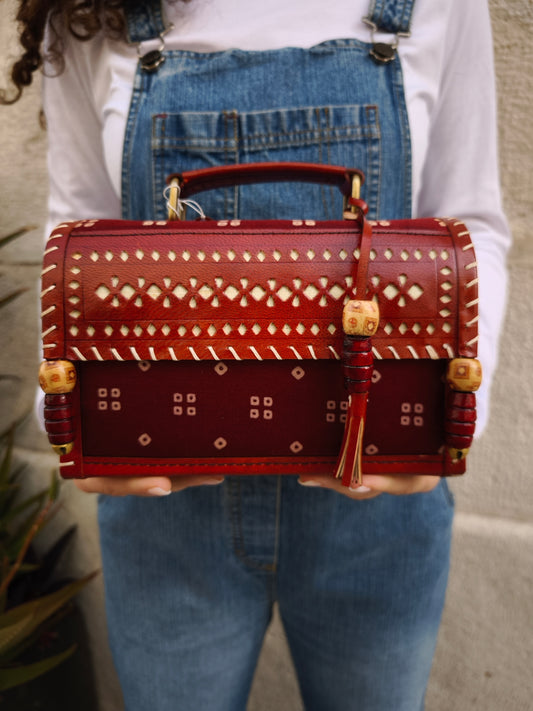 Borsa cuoio pelle 4B