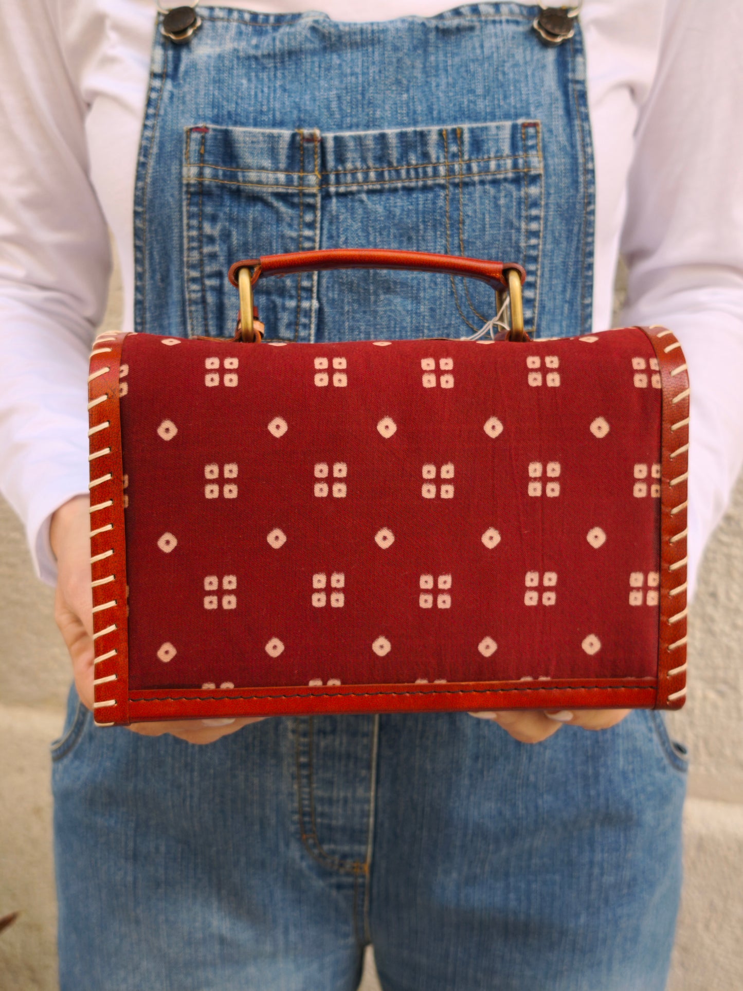Borsa cuoio pelle 4B