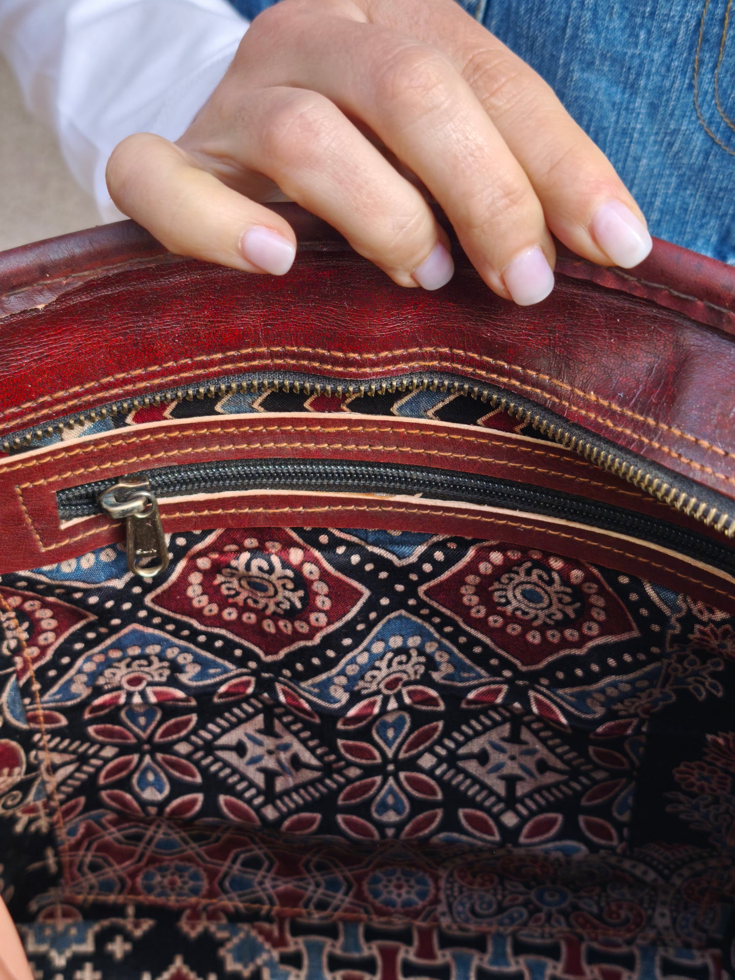 Borsa cuoio pelle 14B