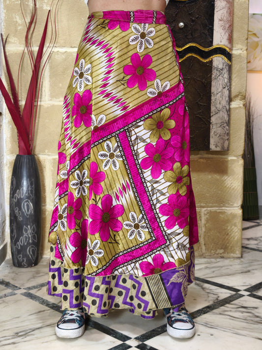 Gonna portafoglio ruota double-face 77K